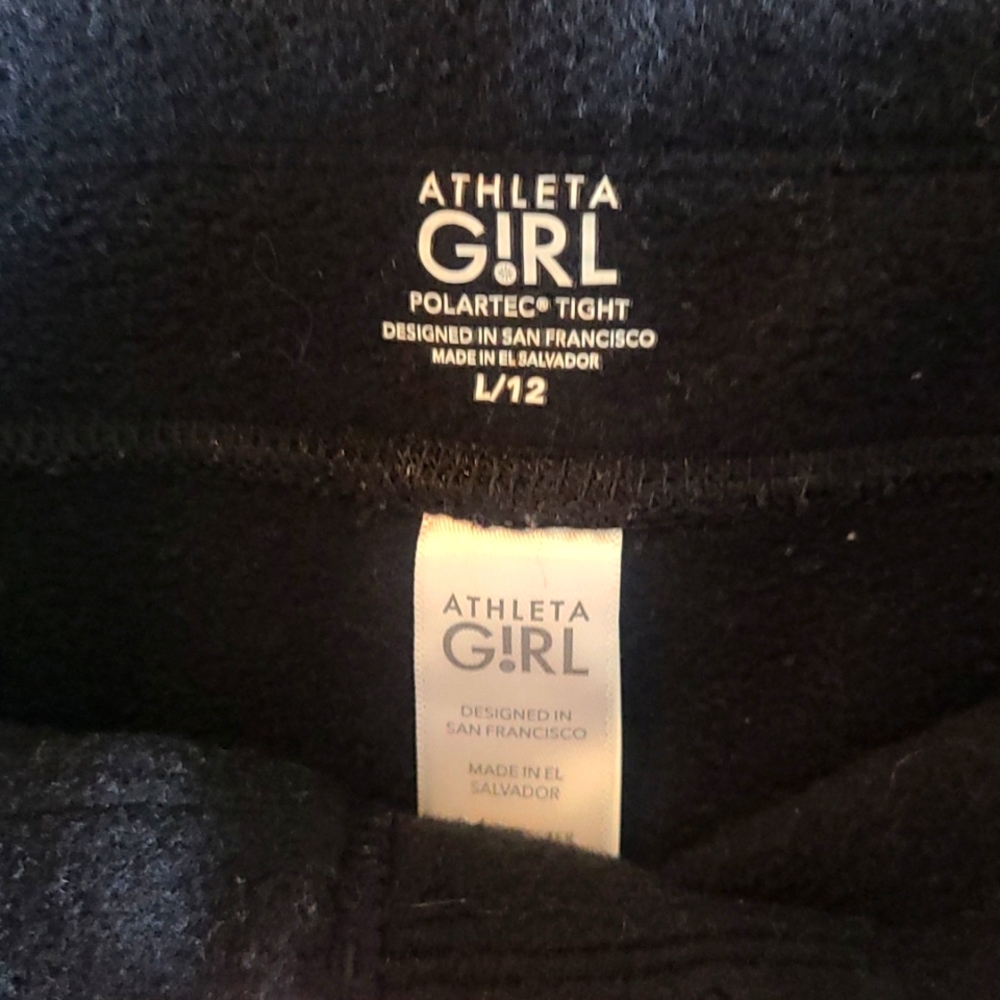 Athleta Girl Polartec legging-sold as set